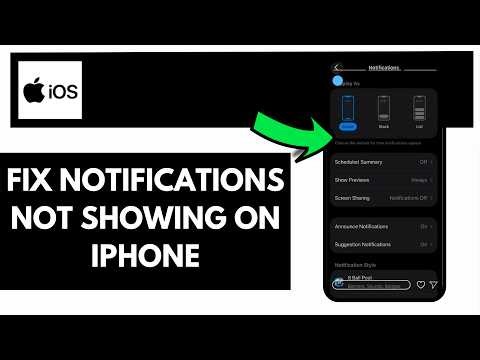 How To Fix Notifications Not Showing On iPhone - Step-by-Step Tutorial
