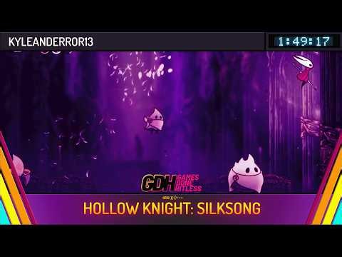 Hollow Knight: Silksong by kyleanderror13 in 1:49:17 - Games Done Hitless 2026