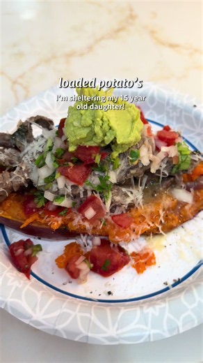 Do you agree? #cook #cooktok #teen #daughter #fyp | Loaded Potatoes