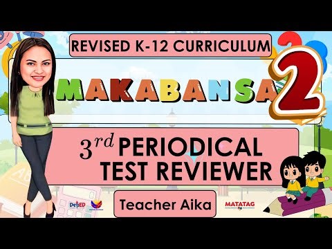 MAKABANSA 2 GRADE 2 Quarter3 THIRD Periodical Test Reviewer#grade2 #revisedk12curriculum#teacheraika
