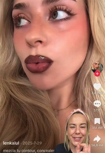 ¿Os gusta el resultado? #parati #viral #makeup #maquillaje #lipstick | make up