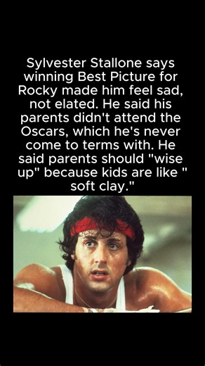 Sylvester Stallone Says Rocky Oscar Win Made Him Feel Sad #SylvesterStallone #Rocky #Oscars #Family