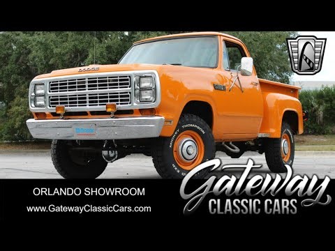 1980 Dodge Power Wagon W150 For Sale at Gateway Classic Cars of Orlando Stock#2891