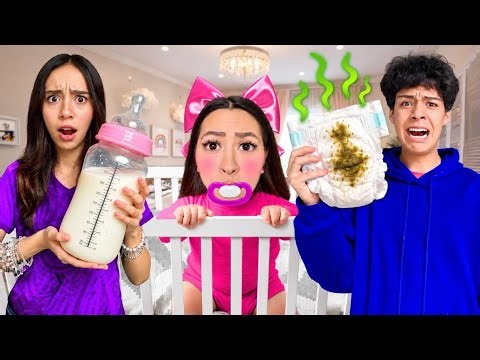 ME CONVIERTO EN BEBÉ Y ESTO PASÓ.. 👶🍼