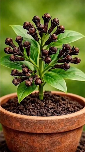I Grew Cloves at Home 😱 | From Plant to Harvest #Clove #Gardening #Shorts