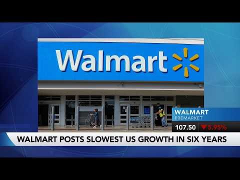 Walmart Posts Slowest US Sales Growth in Six Years