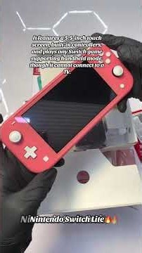 Ojailu.com : Electronics from gadgetdealshub_ - 🎮✨ Unboxing the Nintendo Switch Lite From the slee