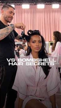 The secret behind Victoria’s Secret Bombshell hair! 👼🏼🔥