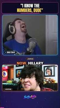 "I Know the Numbers, Dude" — Destiny Fact-Checks JonTron