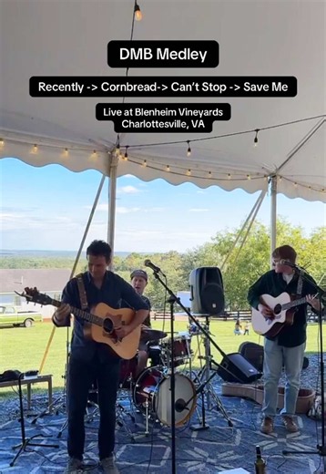 Dave Matthews Band medley live at Dave’s beautiful winery #davematthewsband #dmbfans #davematthews #livemusic #medley