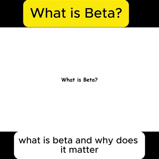 What is Beta in Finance? Explained