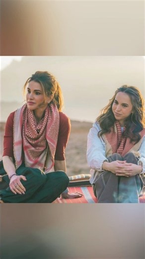 Queen Rania & Princess Salma: The Most Elegant Royal Duo! 👑✨ #QueenRania #PrincessSalma #JordanRoyal