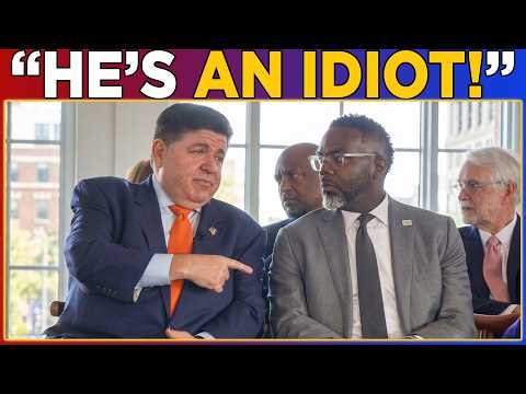JB Pritzker HATES Brandon Johnson