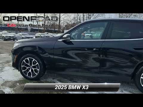 Used 2025 BMW X3 30 xDrive, Morristown, NJ 70967A