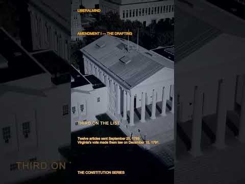 The Constitution Series: Episode 9 — The First Amendment