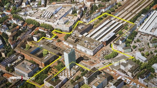 Hamburg: Entwürfe für Bahnhof Altona liegen aus
