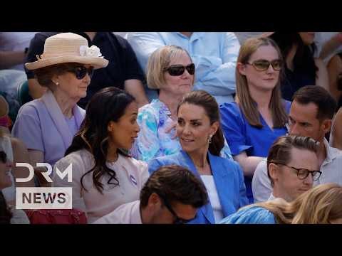 WATCH: Princess Kate Surprises Tennis Fans With Stunning Unannounced Appearance At Wimbledon | AD1G
