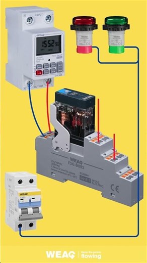 Precision electromagnetic driving of a general purpose relay.
