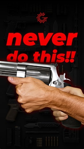 The Revolver Mistake That Can Cost You a Finger! #shorts #revovler