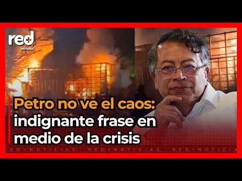 "No hay un caos", la decisión del presidente Gustavo Petro sobre la crisis de seguridad