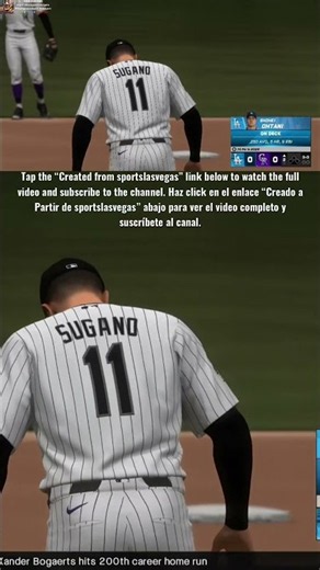 Short • Dodgers @ Rockies. Game 1. 4 Game Series. MLB the Show 26.