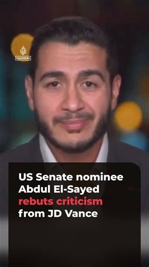 "Leave my name and background out of it."Michigan Senate nominee Abdul El-Sayed has hit back at US Vice President JD Vance, saying his identity and religion aren’t causing the Trump administration’s problems. https://t.co/zS1g8XOZAB