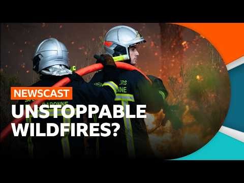 Why are the Spain and France wildfires so bad? | BBC Newscast