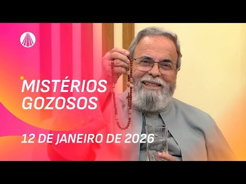 Terço de Aparecida com Pe. Antonio Maria - 12 de janeiro 2026 [Mistérios da Gozosos]
