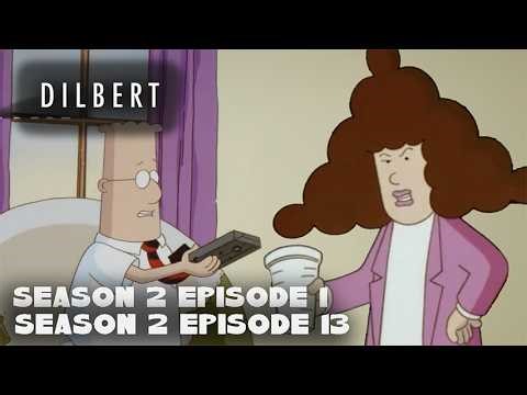 The Gift & The Return | Dilbert | DOUBLE EPISODE | | S2E1 | S2E13 | Throwback Toons