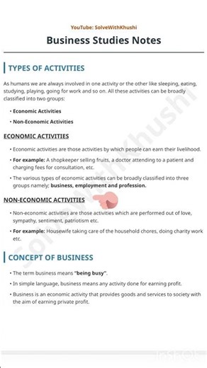 BST Class 11 Chapter 1 Easy Explanation #shorts