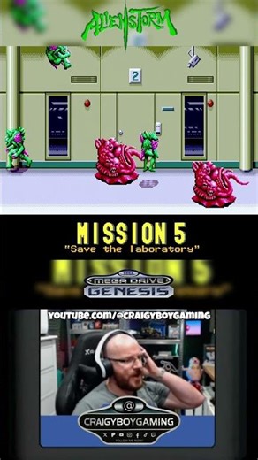 Alien Storm (SEGA Mega Drive, Genesis) - ’90s Arcade Game Hit #sega #alienstorm #retrogaming #gaming