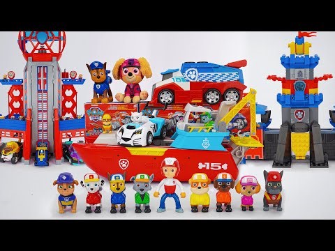 Unboxing Paw Patrol Sea Patroller Toy | Paw Patrol Ultimate City Tower Playset | Cat Pack Toys