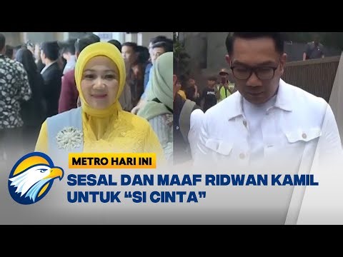 Ridwan Kamil Akhirnya Mengaku Salah & Lepaskan Atalia - [Metro Hari Ini]