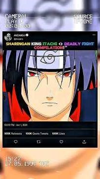“Itachi Uchiha vs All 😱 Ultimate Deadly Fight Scene | Uchiha Power Unleashed!”