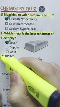 Chemistry Quiz - Can you get 7/7? #chemistryquiz #chemistry #quizoftheday