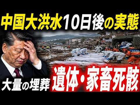 【カオス】回収に解放軍投入し地獄と化した海南島…衝撃の事実が判明した大洪水後の中国の実態…