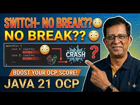 Java OCP 21 (1Z0-830) | Controlling Flow 2.1 | Switch Statement vs Switch Expression