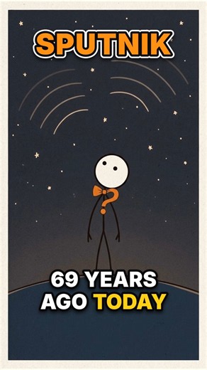 The Beep That Started the Space Race 🛰️ #Shorts