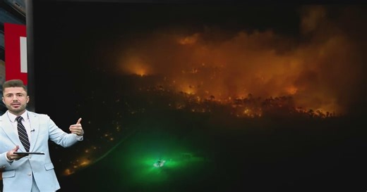 Massive wildfire burning in Southwest Florida sends smoke billowing into the sky