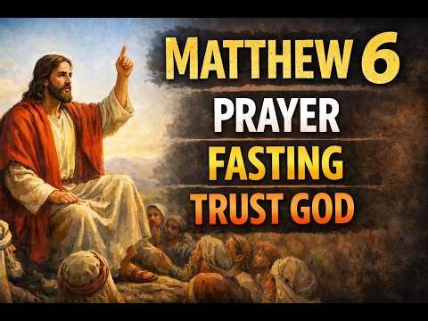 Gospel of St. Matthew Chapter 6 | Prayer, Fasting, Almsgiving & Trust in God | Douay-Rheims Bible