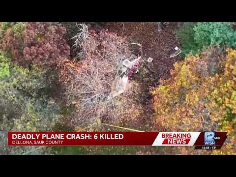 6 killed, including child, in plane crash near Wisconsin Dells