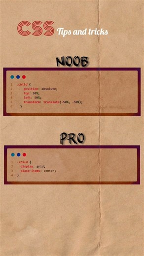 css tips and tricks◻️#tutorial #noobvspro #coding #python #shorts