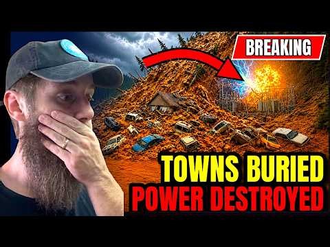Multiple US Towns were just BURIED..... Power Stations DESTROYED & People Stranded