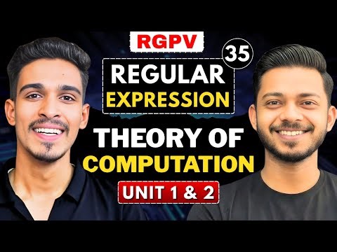 Lec 35 | Regular Expression | Theory of Compuation | RGPV Btech 3rd Year