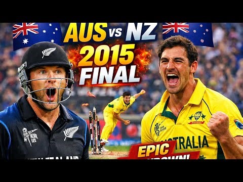“AUS vs NZ 2015 FINAL 🔥 Highlight Full Action##AUSvsNZ#CWC2015#WorldCupFinal#CricketHighlights#ICC