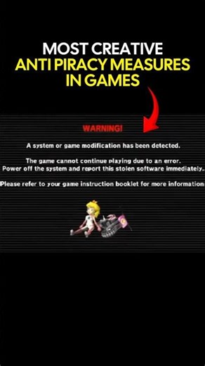 Most CREATIVE anti Piracy Methods in Games #gaming