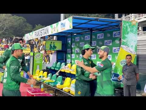 ✨ Victory vibes! Pakistan take the first game of the 3-match T20I series in Sri Lanka 🎉
