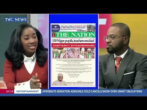 TVC Newspaper Review: Security Votes Now Slush Funds For Politicians - EFCC Boss + Others