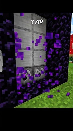 Minecraft automatic working nether portal 🔥 toturial 🤯✨#shorts #minecraft #minecraftbeauty #gaming