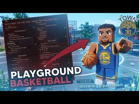 BEST PLAYGROUND BASKETBALL SCRIPT | MAX OVR USERNAME CHANGER & MORE